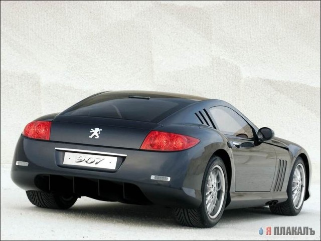 Peugeot 907 - мощь и красота!