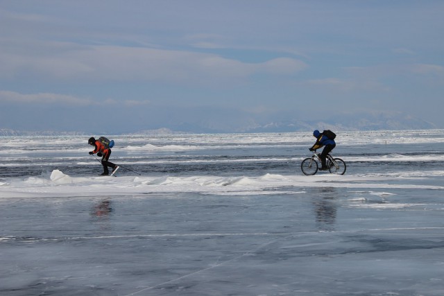 Люди на Байкале
