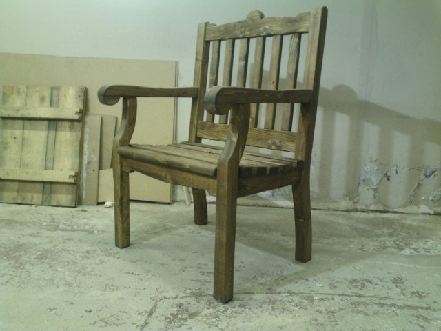 Садовая скамейка. Дебют