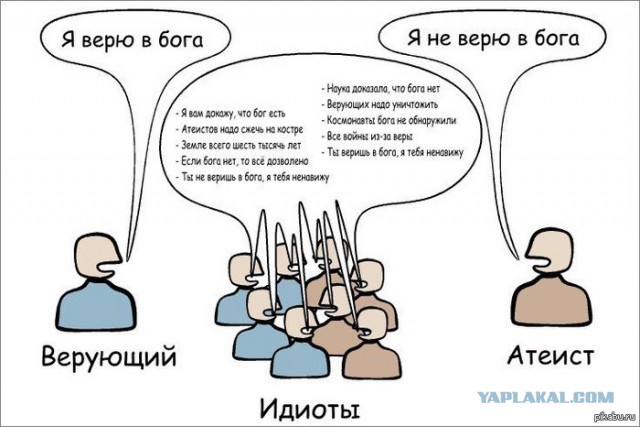 В России появится организация для защиты атеистов