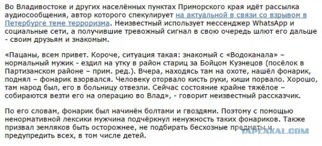 В открытый доступ выложена запись взрыва у школы в Ростове-на-Дону