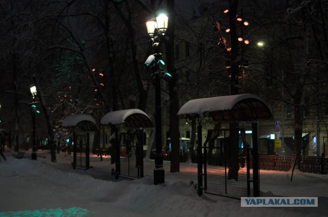 Ночные и вечерние фотографии Москвы