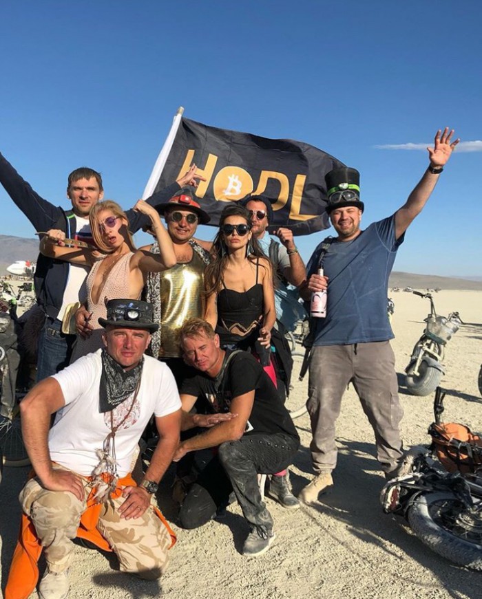 Экстравагантные посетители фестиваля "Burning Man 2019"