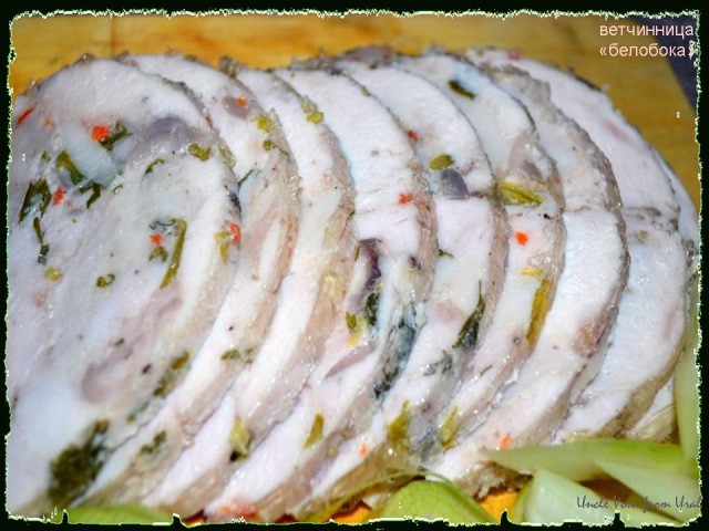 Домашняя ветчина из автомата Калашникова