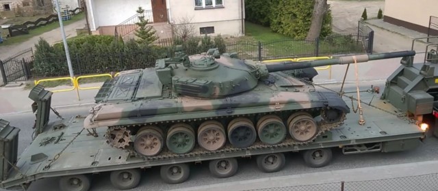 Видео переброски военной техники НАТО в сторону украинского Ужгорода
