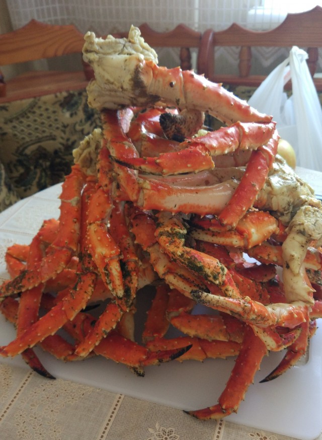 Я никогда не ел мясо краба