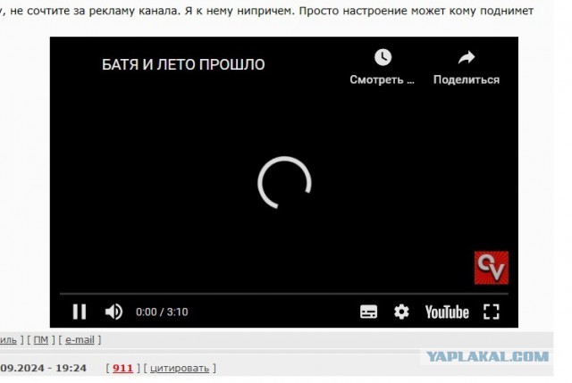 Вот и лето прошло