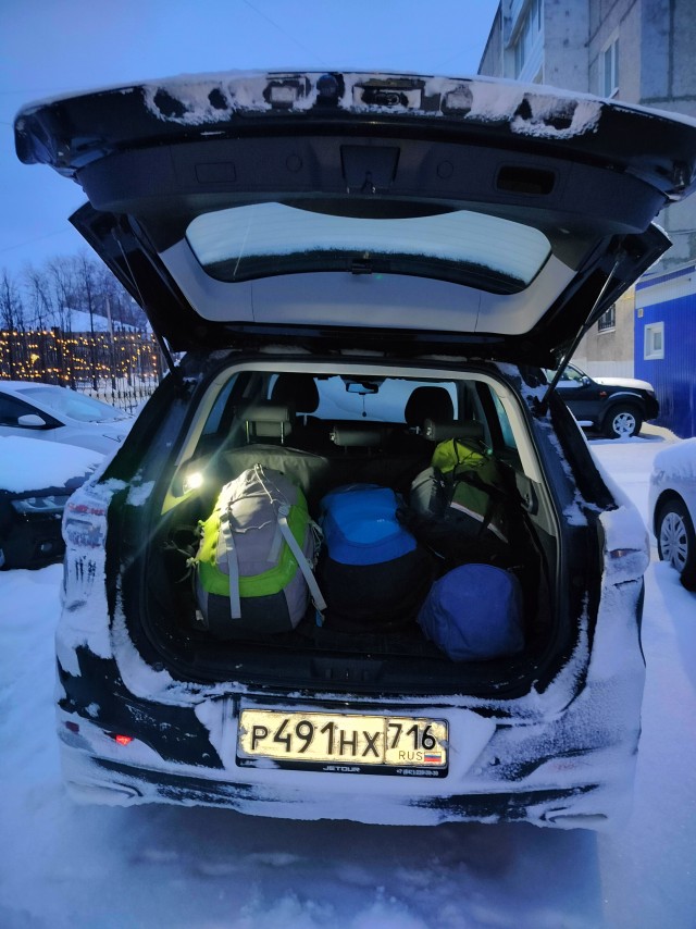 Новый год в Уральских горах.