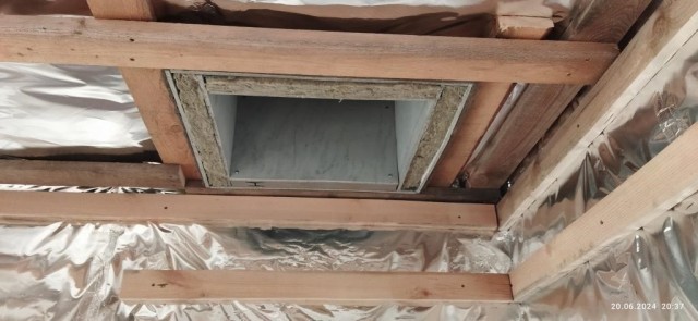 Дачный домик с баней часть 2