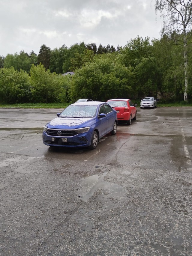 Майский снег