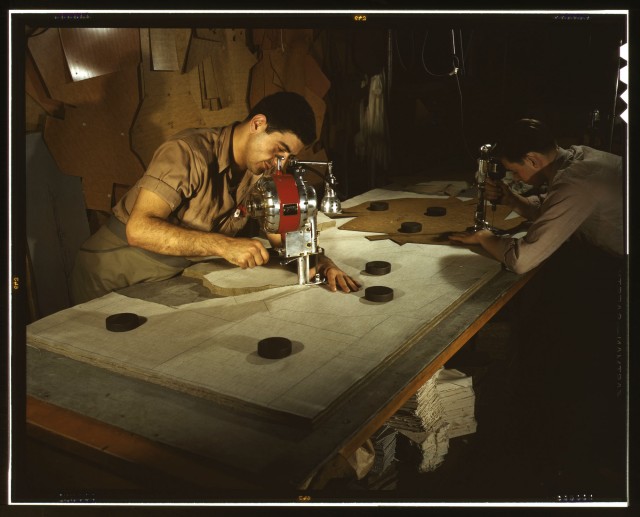 Фотографии США: 20 век, начало 40-х. Авиационная промышленность