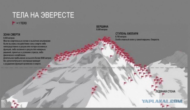Покорение Эвереста: 9 трагических историй, от которых стынет кровь