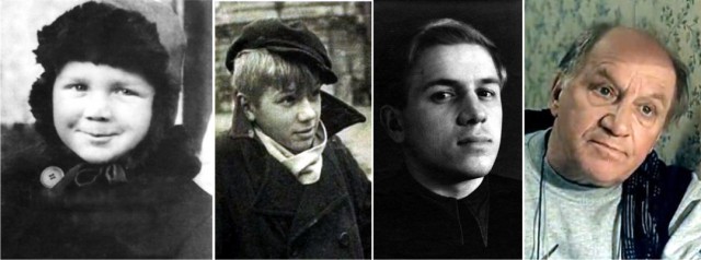 Звезды кино в детстве и юности.