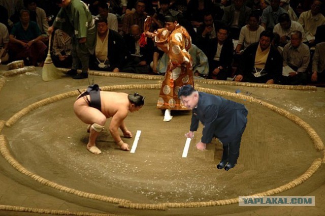 Фотожабы: Наклонившийся Ким