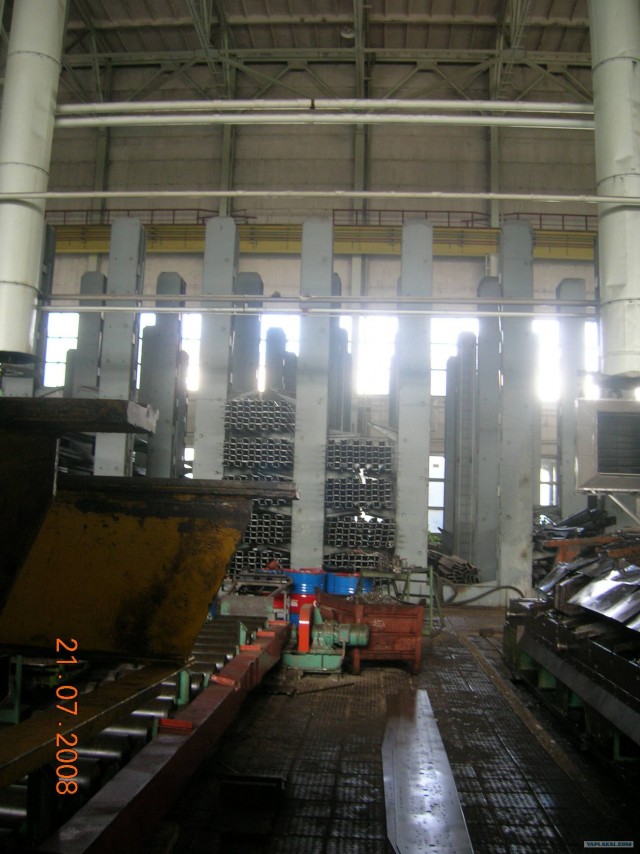ЗиЛ. Прессовый цех. 2008 год