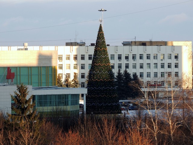 Вот так выглядит центр города в котором я живу....