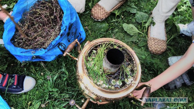 Дворовый самовар. Маленький пост доброты