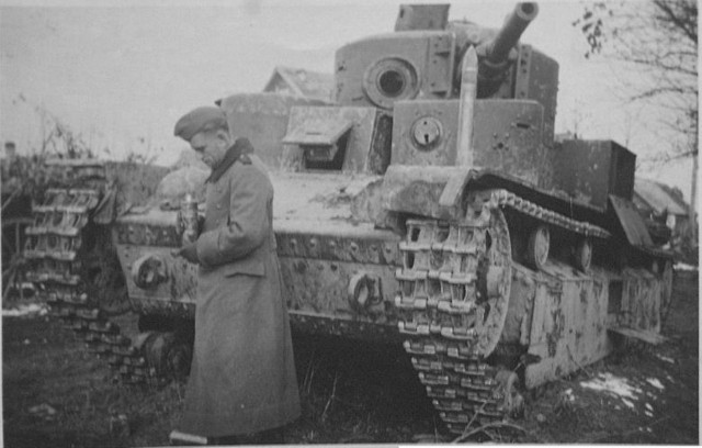 Трагедия начала Великой Отечественной на примере Т-28 и Т-35.