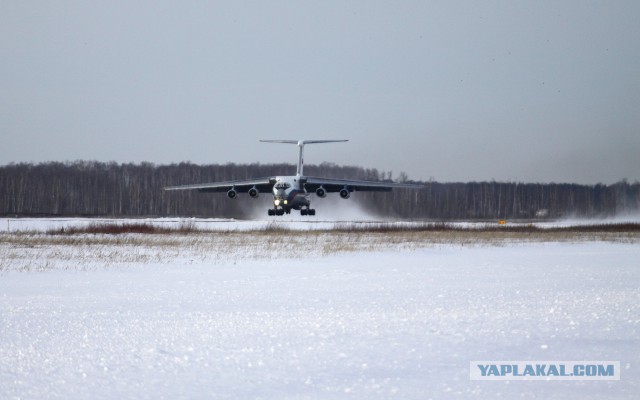 Что внутри у Ил-76?