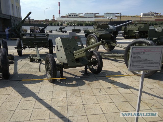 Сходили с сыном в музей военной техники в Верхней Пышме