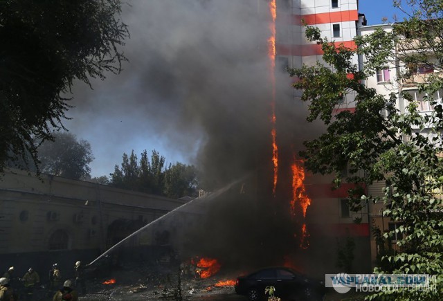 В Ростове снова пожар