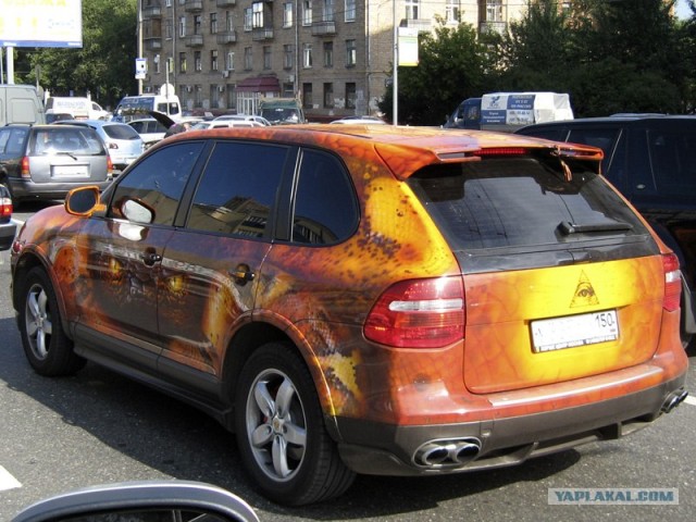 Аэрография автомобиля