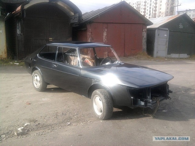 Восстановление saab 900 OG turbo my 1983