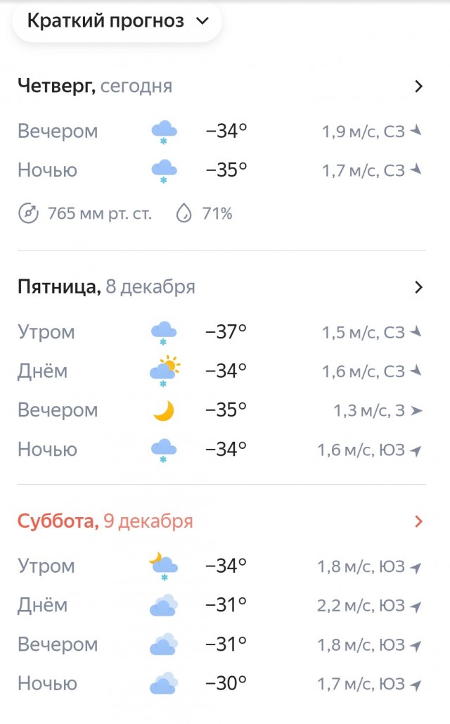 Утренний сюрприз