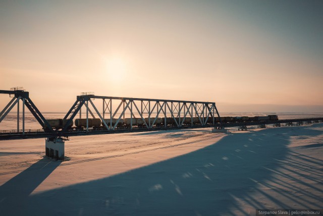 Самая северная железная дорога в мире