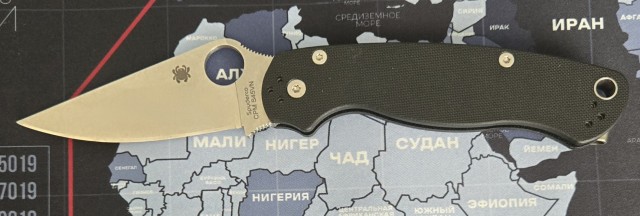 Значение обозначений на ноже Spyderco Paramilitary 2