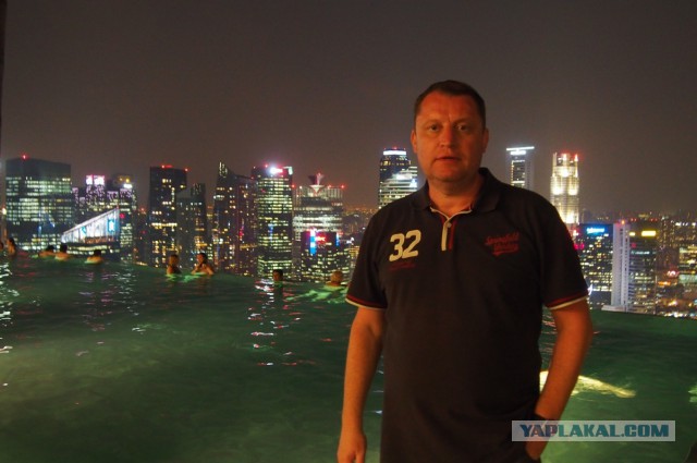 Сингапур. Гостиница "Марина Бэй"