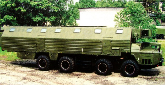 Баллистическое обеспечение: автомобили ракетных войск Советской армии