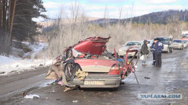 Жуткая авария на трассе М5