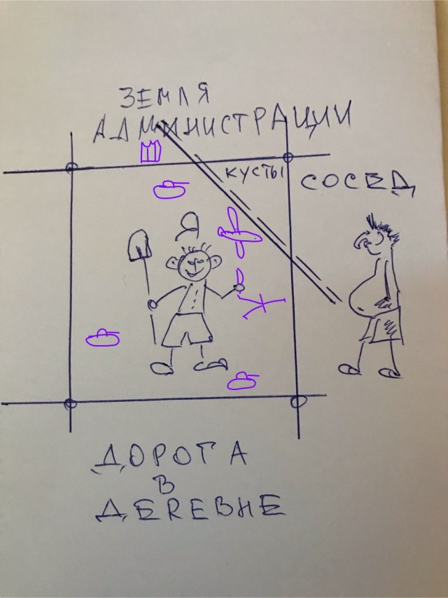 Соседи в деревне решили поживиться