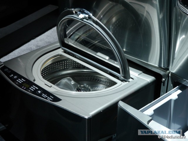 Haier выпустила первую в мире стиральную машину с тремя барабанами.