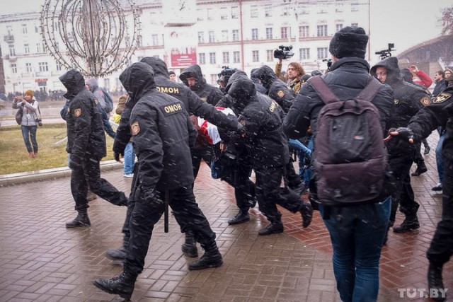 День Воли в Минске.  Власти напуганы