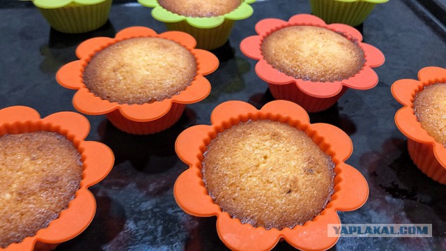 Кукурузные кексы. Без глютена.