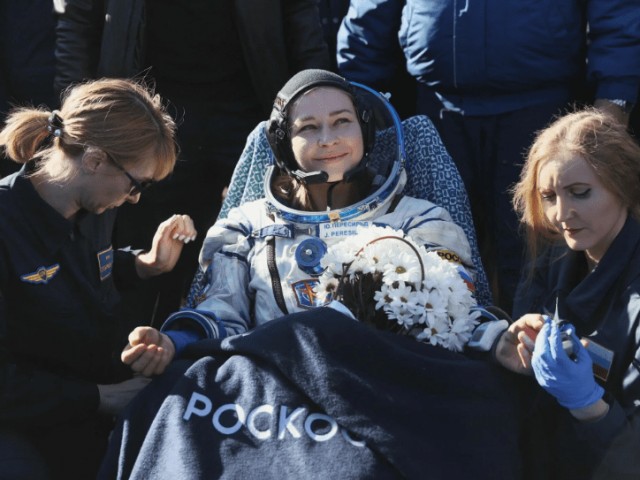 «Грубая ошибка». Юлия Пересильд пожалела о своем полете в космос. Космонавты стали критиковать актрису