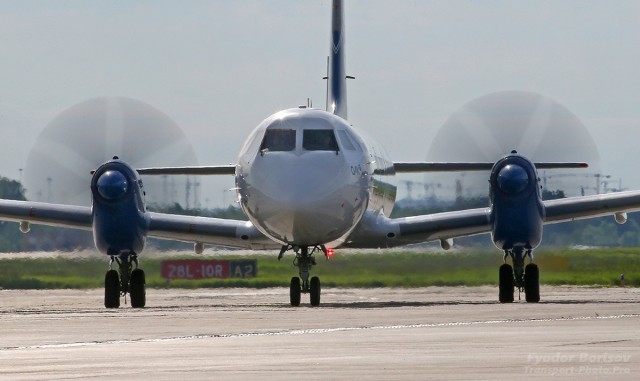 Встреча Ил-114-300 в Пулково
