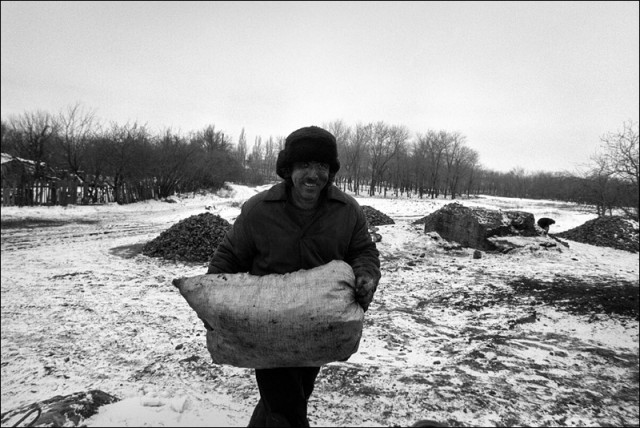 Уголек Донбаса 90-х годов.