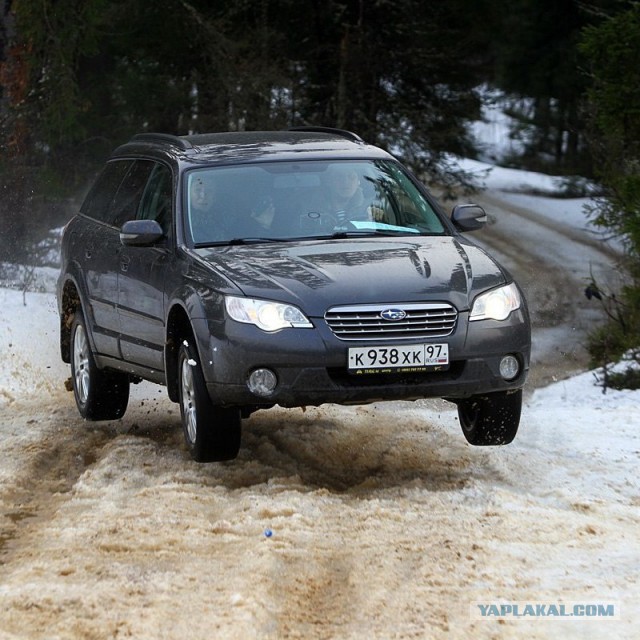 Subaru Outback 2015 против Российского бездорожья!