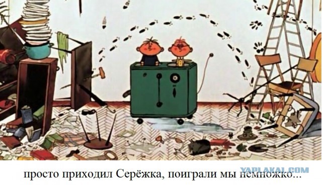 Фото, которые объясняют, почему детей дома одних оставлять нельзя