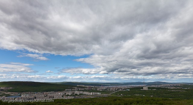 Полярный день в Мурманске