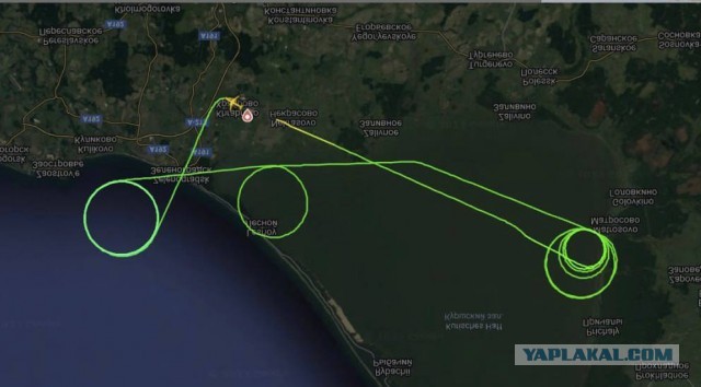 На карте Flightradar заметили самолёт авиакомпании Lufthansa, который 16 минут вырисовывал в небе пенис