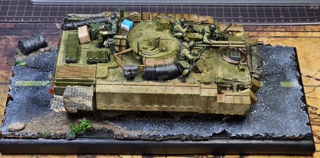 Рукоделия пост. 1/35. БМП-3. Диорама