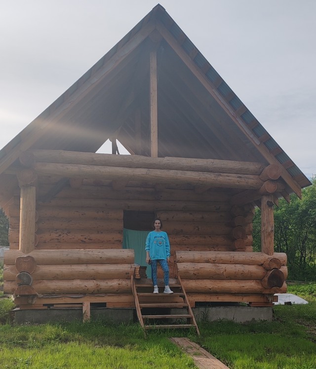 Дом из бревна