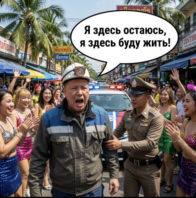 Кузбасский шахтёр улетел от семьи в отпуск в Таиланд и отказывается возвращаться