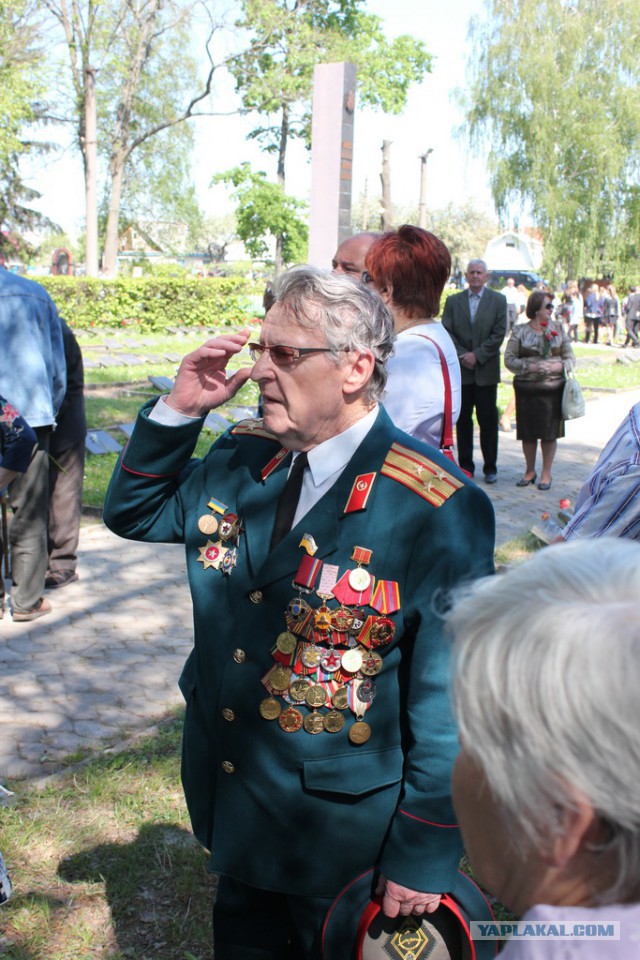День Победы в моем городе,