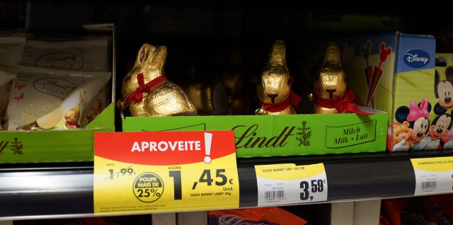 Цены в португальском супермаркете