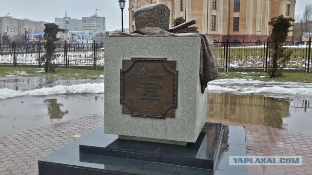 В Абакане установили памятник котам, ворующим сосиски